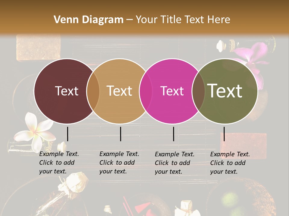 Spice Spa Orchid PowerPoint Template