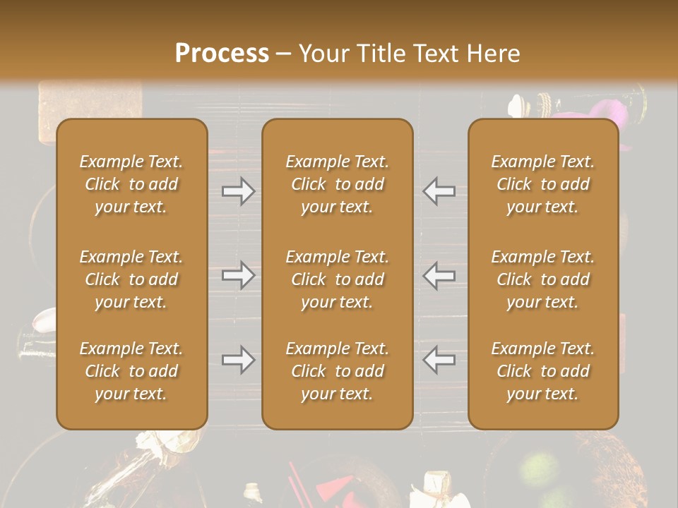 Spice Spa Orchid PowerPoint Template