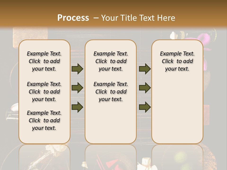 Spice Spa Orchid PowerPoint Template