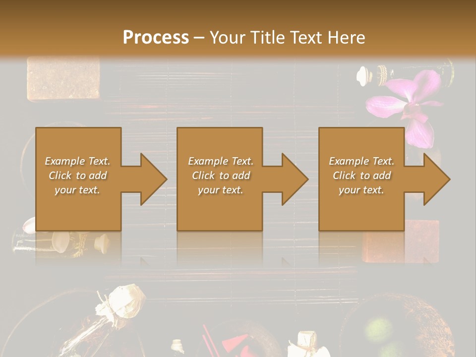 Spice Spa Orchid PowerPoint Template