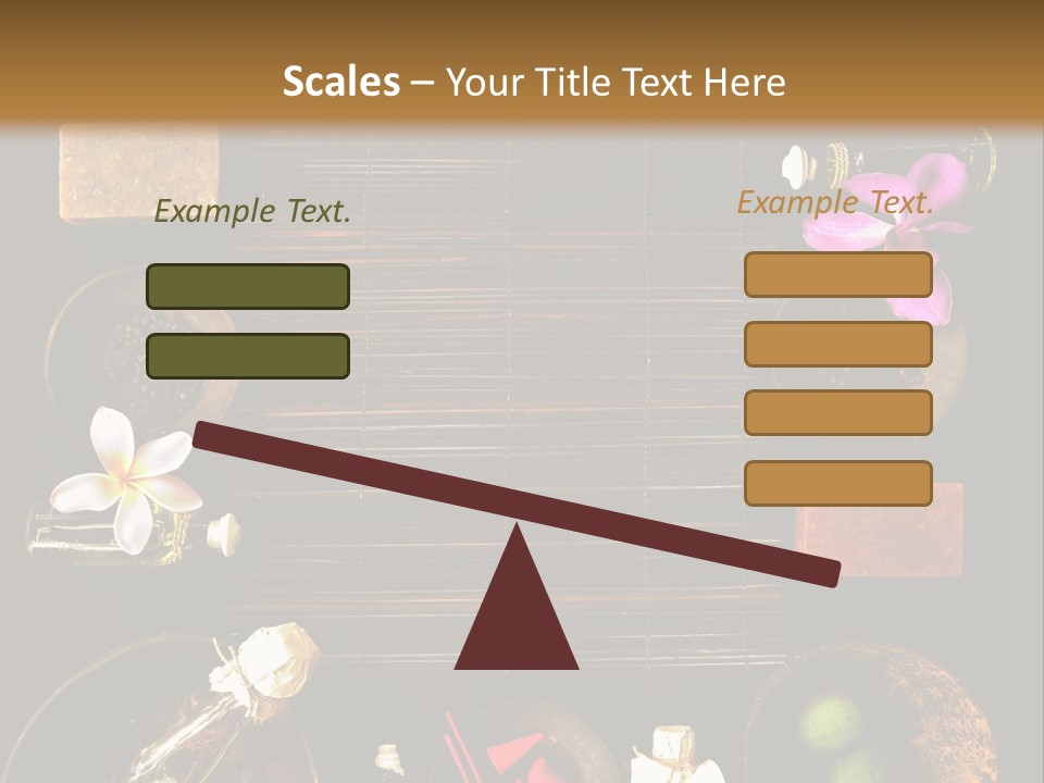 Spice Spa Orchid PowerPoint Template