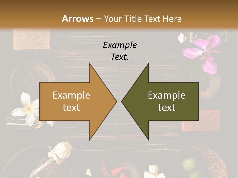 Spice Spa Orchid PowerPoint Template