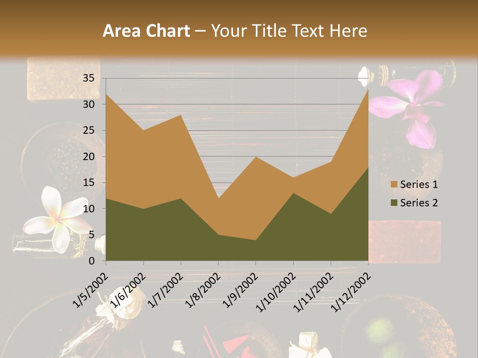 Spice Spa Orchid PowerPoint Template