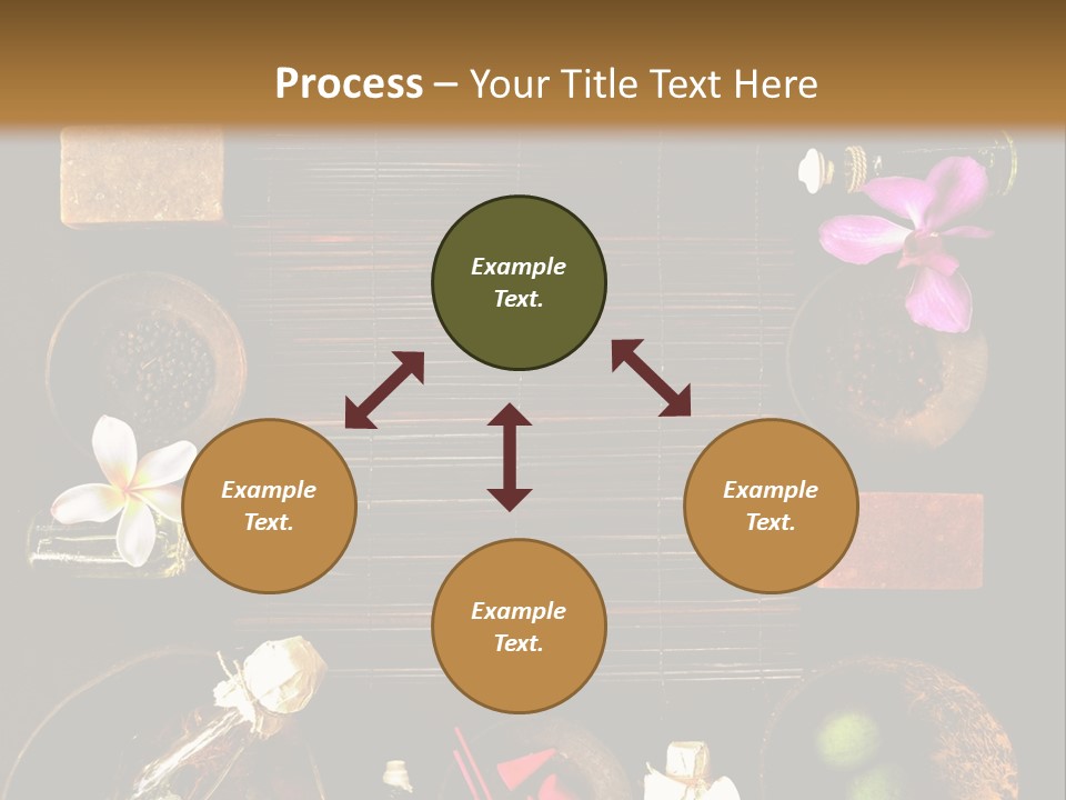 Spice Spa Orchid PowerPoint Template