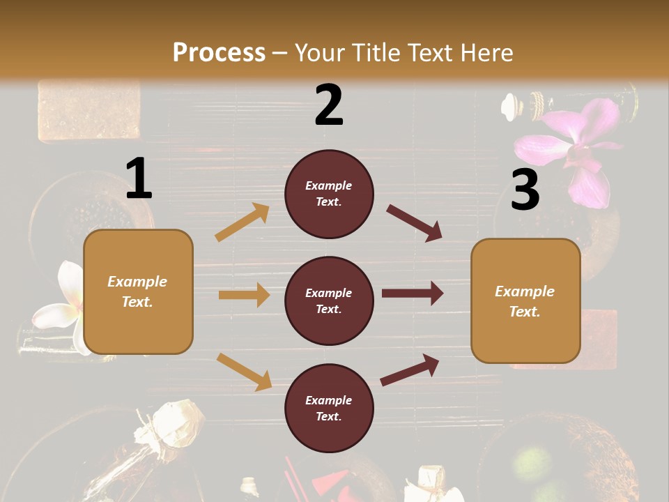 Spice Spa Orchid PowerPoint Template