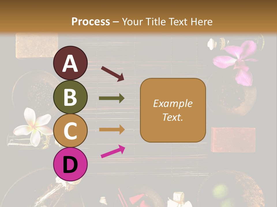 Spice Spa Orchid PowerPoint Template