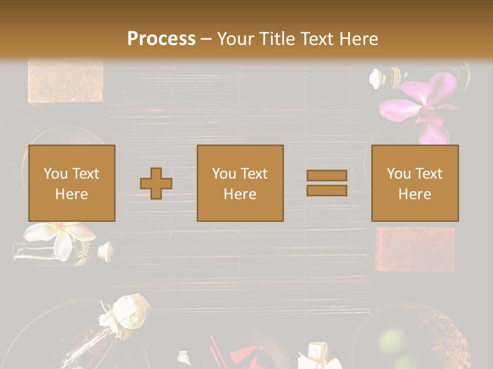 Spice Spa Orchid PowerPoint Template