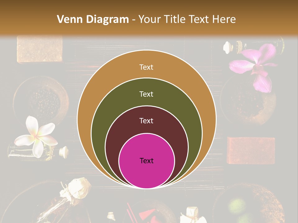 Spice Spa Orchid PowerPoint Template