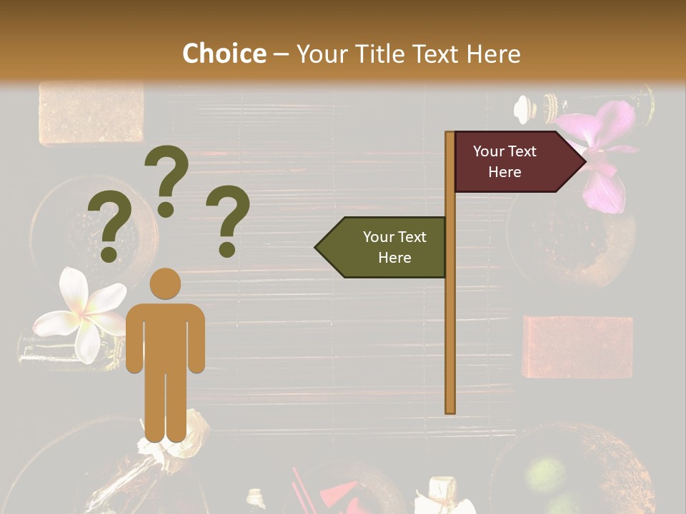 Spice Spa Orchid PowerPoint Template