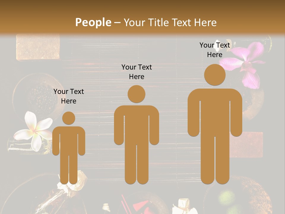 Spice Spa Orchid PowerPoint Template