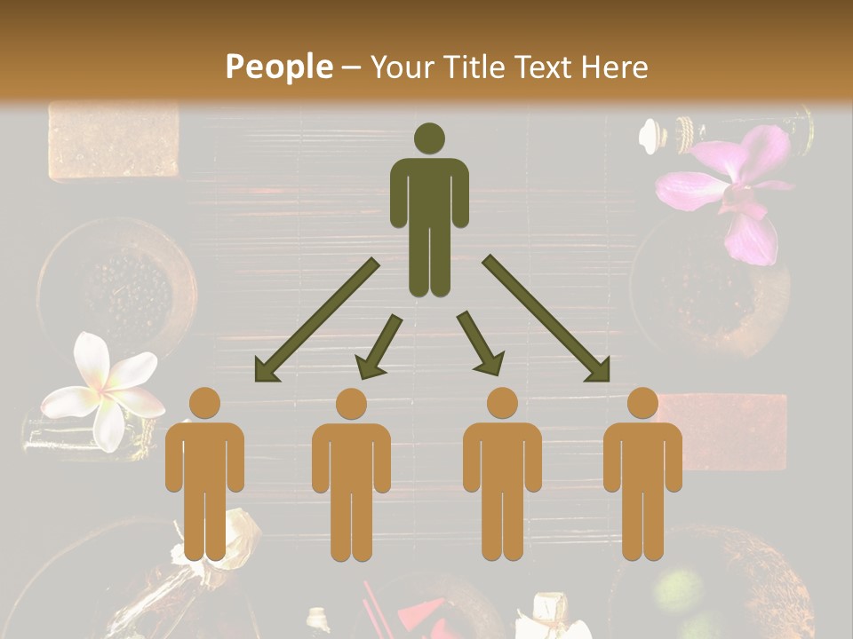 Spice Spa Orchid PowerPoint Template