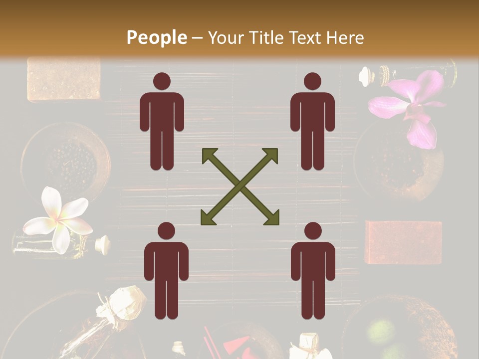 Spice Spa Orchid PowerPoint Template