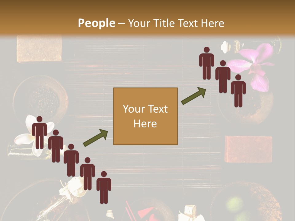 Spice Spa Orchid PowerPoint Template