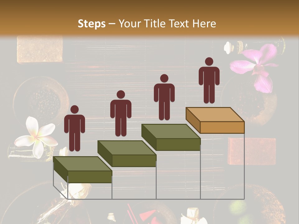 Spice Spa Orchid PowerPoint Template