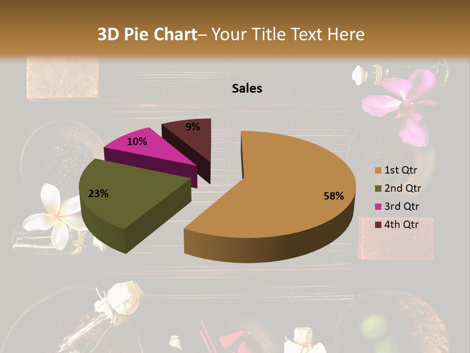 Spice Spa Orchid PowerPoint Template