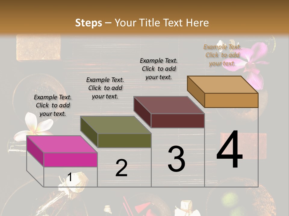 Spice Spa Orchid PowerPoint Template