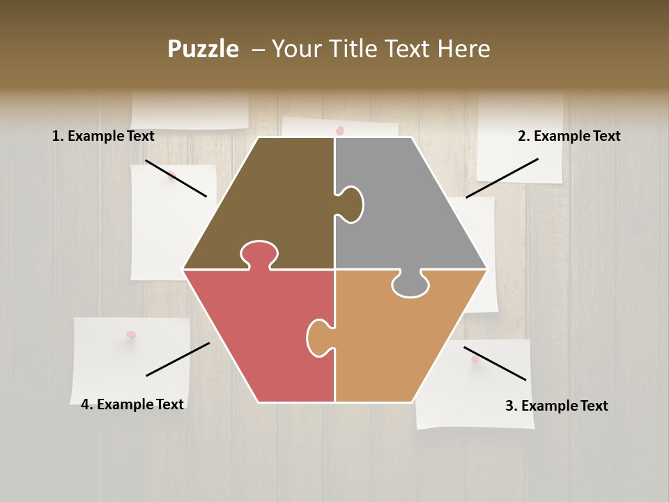 Shadow Advice Pad PowerPoint Template