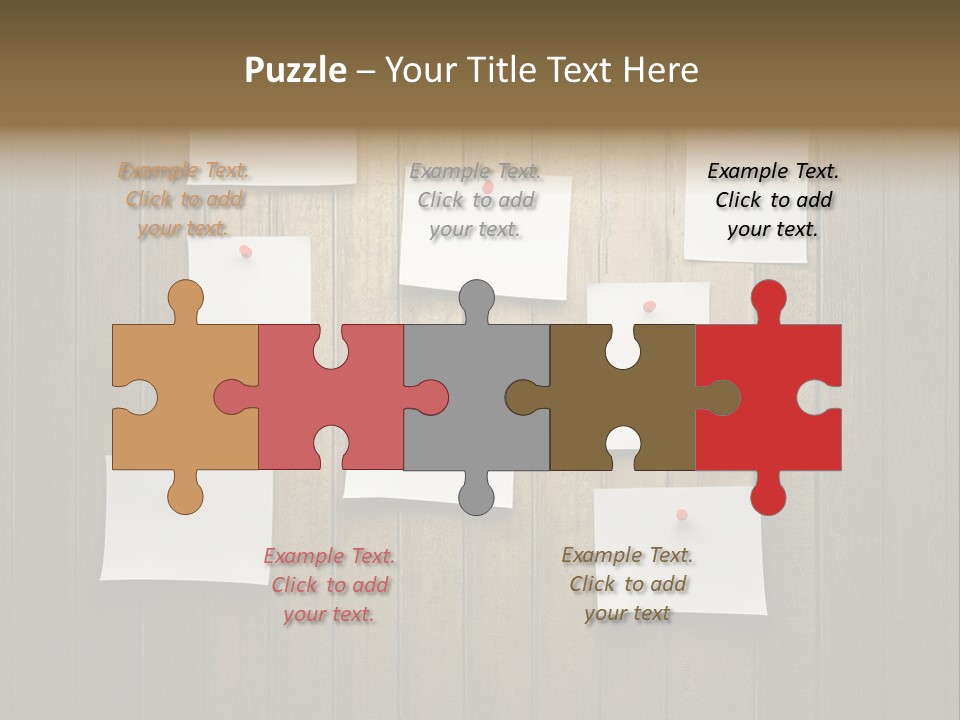 Shadow Advice Pad PowerPoint Template