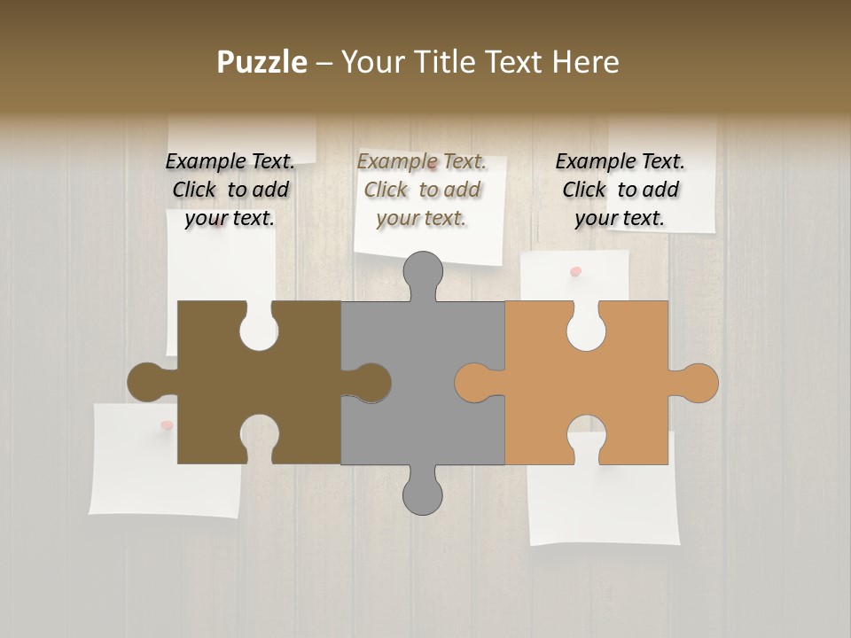 Shadow Advice Pad PowerPoint Template