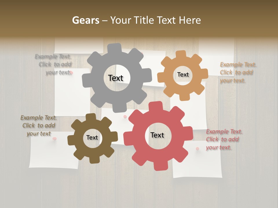 Shadow Advice Pad PowerPoint Template