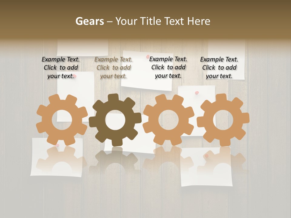 Shadow Advice Pad PowerPoint Template