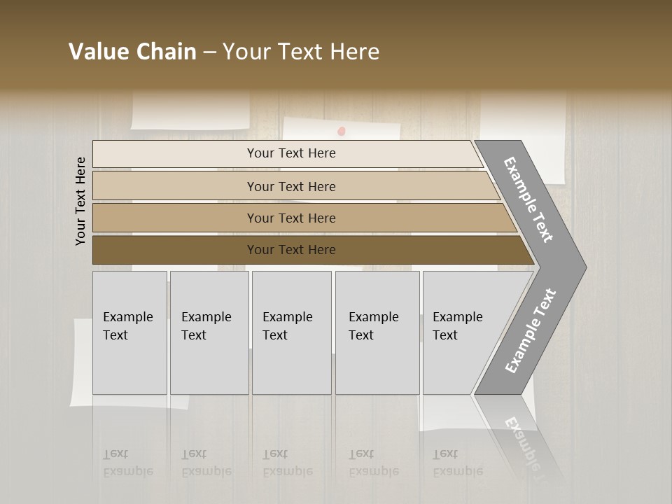Shadow Advice Pad PowerPoint Template