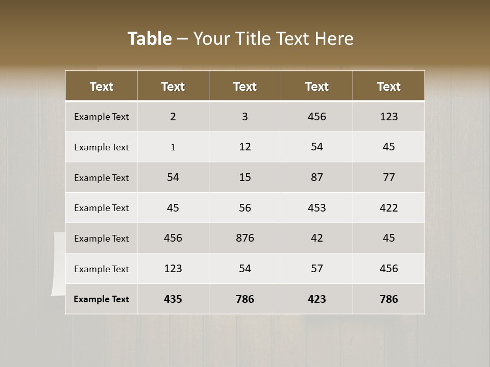 Shadow Advice Pad PowerPoint Template