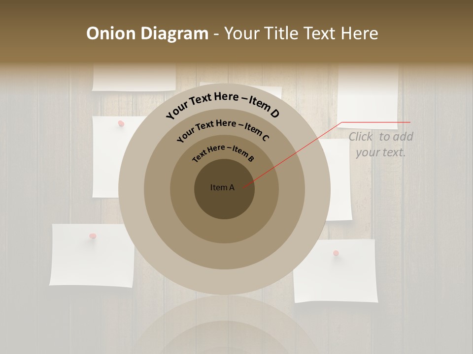 Shadow Advice Pad PowerPoint Template