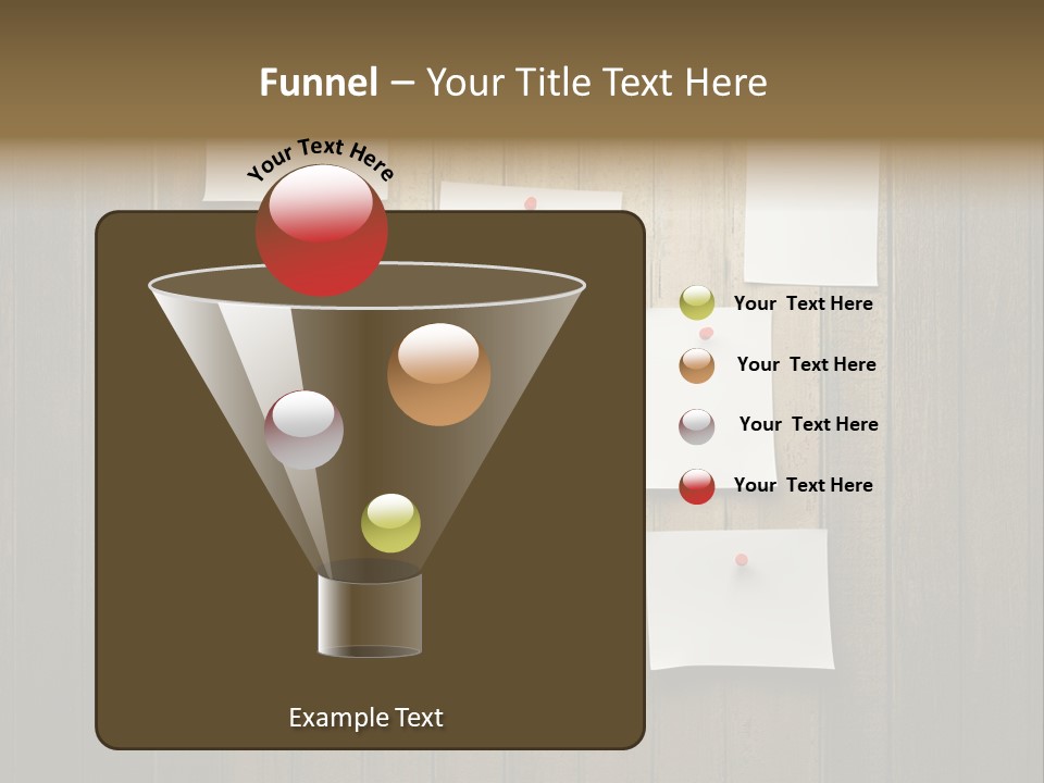 Shadow Advice Pad PowerPoint Template