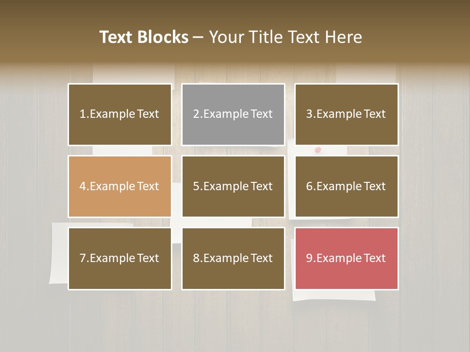 Shadow Advice Pad PowerPoint Template