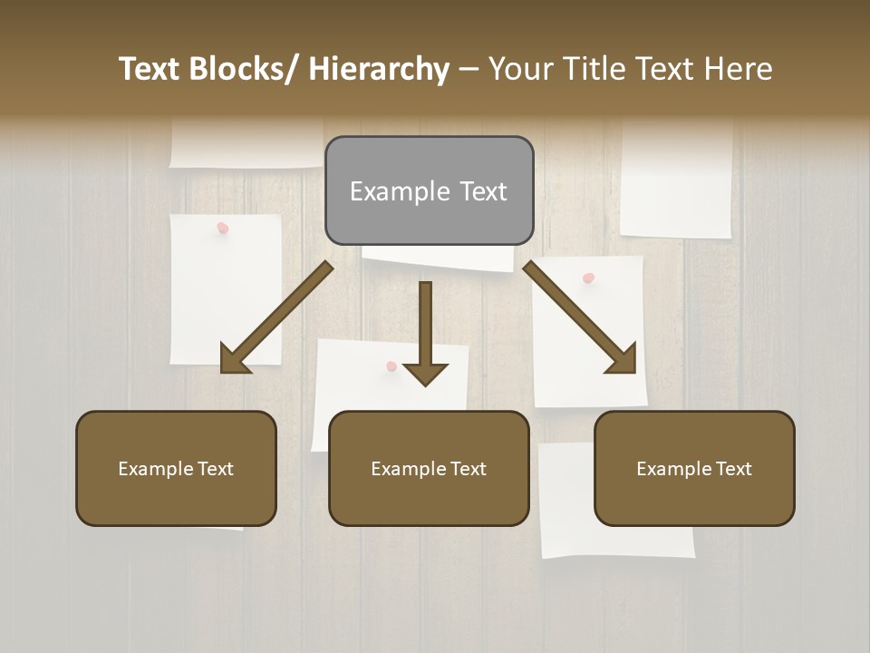 Shadow Advice Pad PowerPoint Template