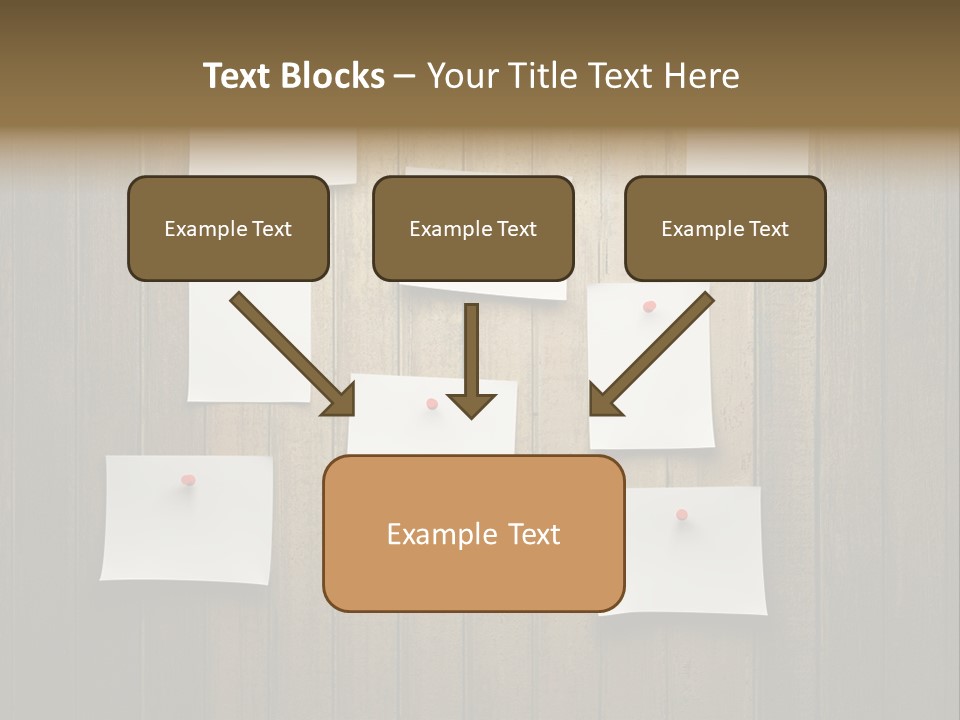 Shadow Advice Pad PowerPoint Template