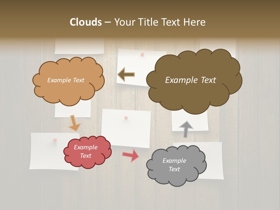 Shadow Advice Pad PowerPoint Template