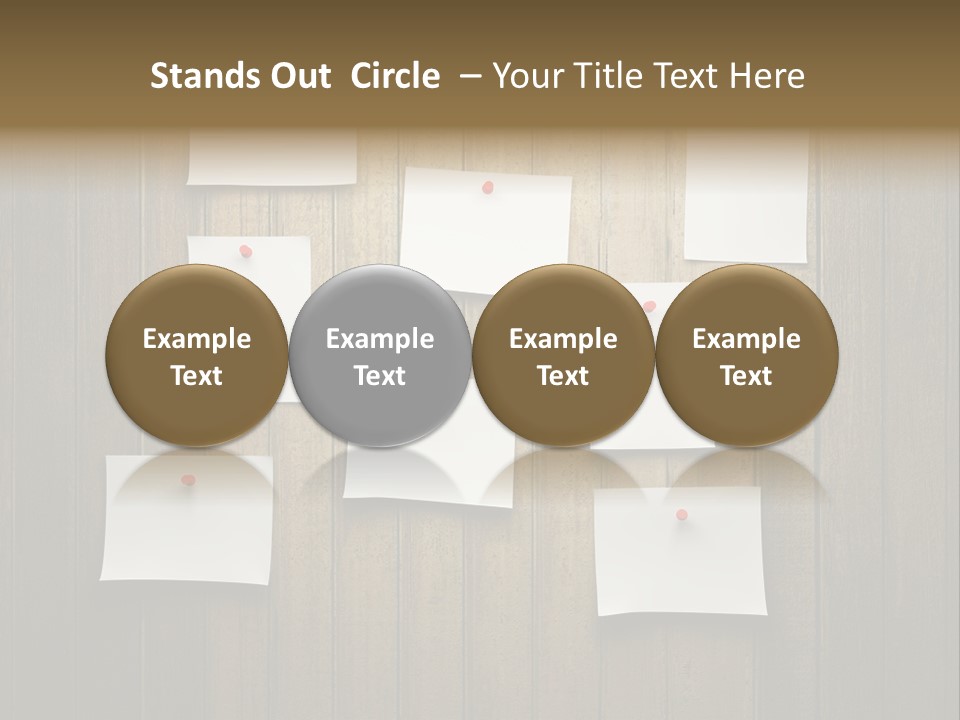 Shadow Advice Pad PowerPoint Template