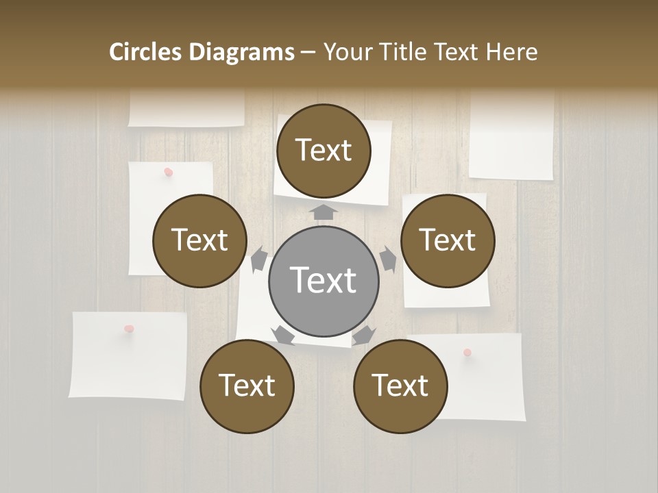 Shadow Advice Pad PowerPoint Template