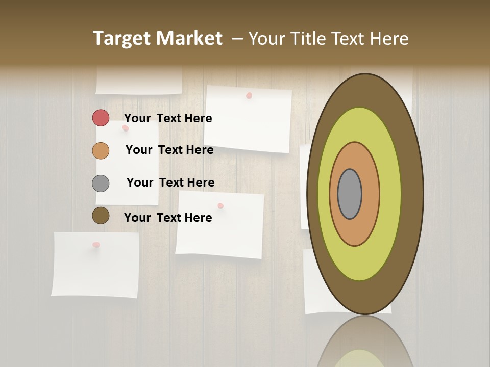 Shadow Advice Pad PowerPoint Template