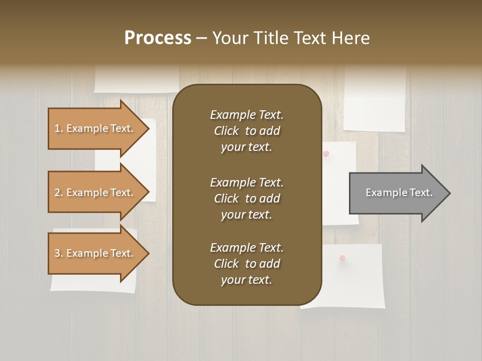 Shadow Advice Pad PowerPoint Template