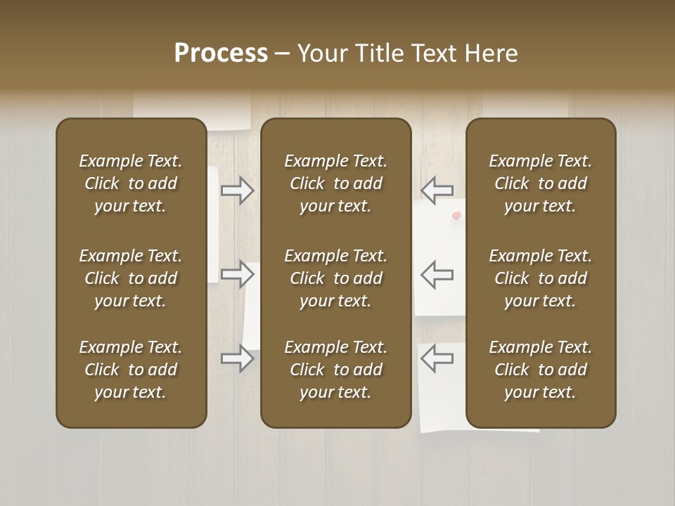 Shadow Advice Pad PowerPoint Template
