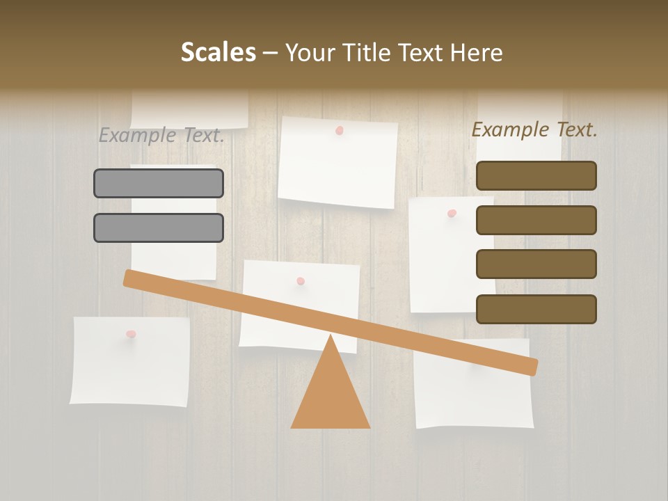 Shadow Advice Pad PowerPoint Template