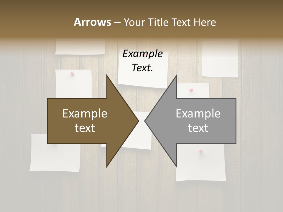 Shadow Advice Pad PowerPoint Template
