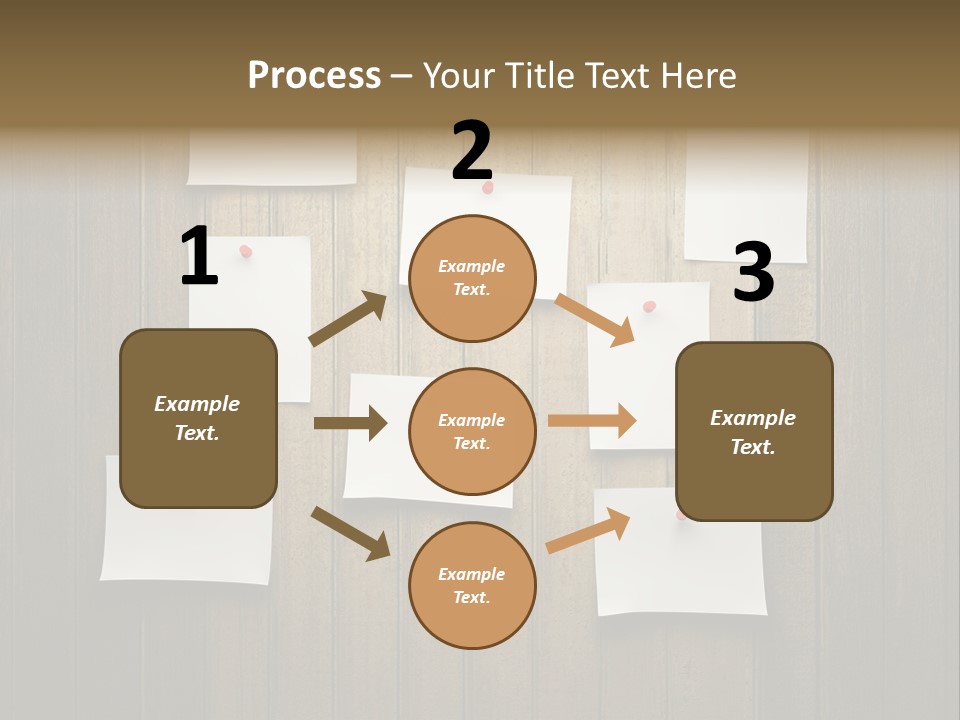 Shadow Advice Pad PowerPoint Template