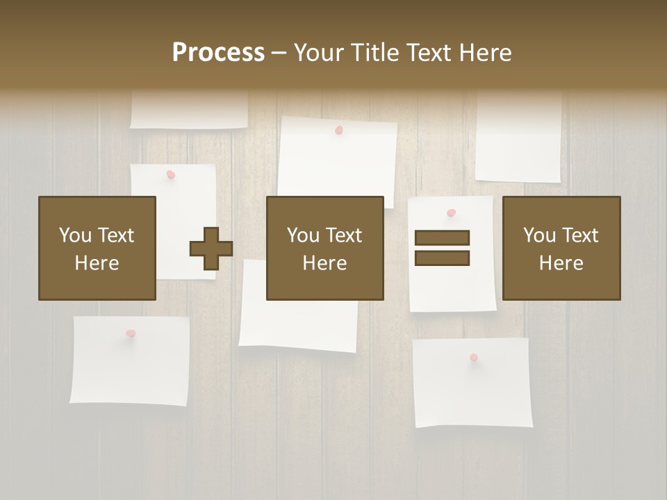 Shadow Advice Pad PowerPoint Template