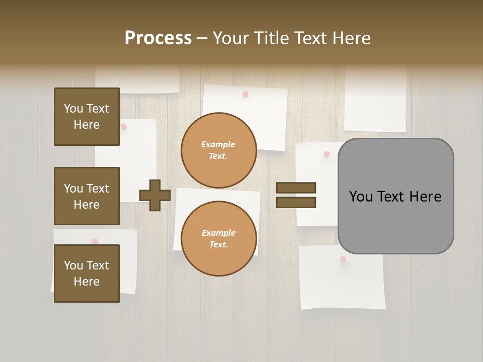 Shadow Advice Pad PowerPoint Template
