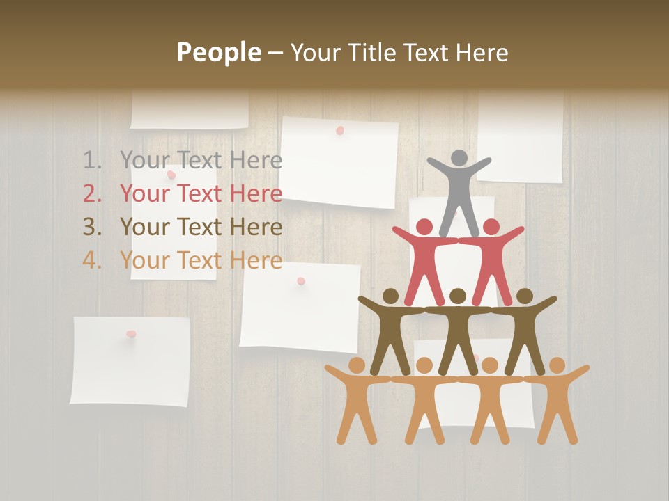 Shadow Advice Pad PowerPoint Template