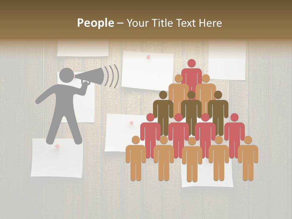 Shadow Advice Pad PowerPoint Template