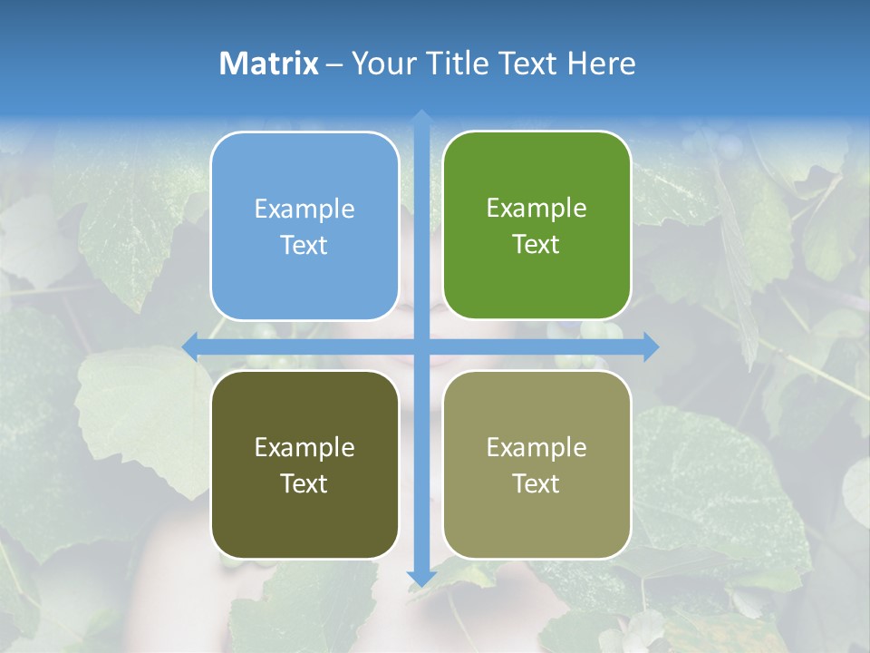 Grapes Body Lady PowerPoint Template