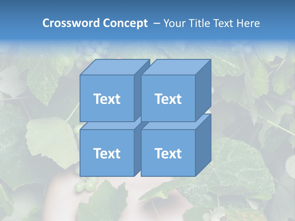 Grapes Body Lady PowerPoint Template