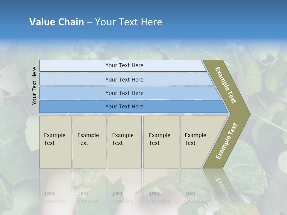 Grapes Body Lady PowerPoint Template