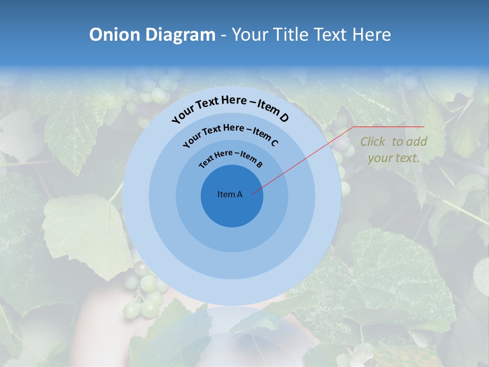 Grapes Body Lady PowerPoint Template