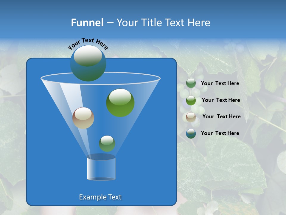 Grapes Body Lady PowerPoint Template